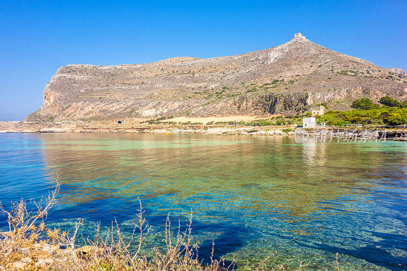 Favignana, Aegadian群岛，意大利西西里岛